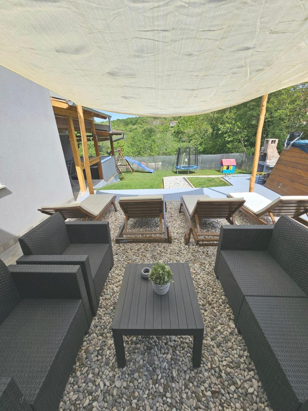 Apartman Goga With Pool And Jacuzzi Labin (Istria) Exterior foto